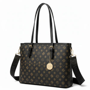 Sweet Years - Borsa shopping spalla simil pelle fantasia Logata
