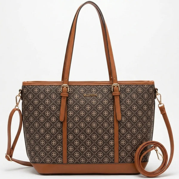 Valentini Gino - Borsa Donna sacco grande shopping bag Casual fantasia logata logo