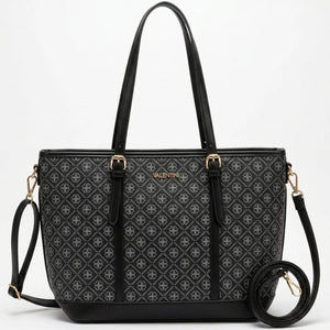 Valentini Gino - Borsa Donna sacco grande shopping bag Casual fantasia logata logo
