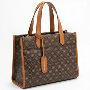 Valentini Gino - Borsa Donna sacco grande tote bag Casual fantasia logata logo bauletto