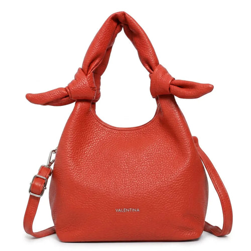 Valentini Gino - Borsa spalla nuova Donna tote bag piccola borsetta passeggio con nodi manici