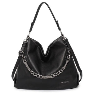 Valentini Gino - Borsa spalla nuova Donna hobo bag sacco secchio con catena mono manico spalla e tracolla