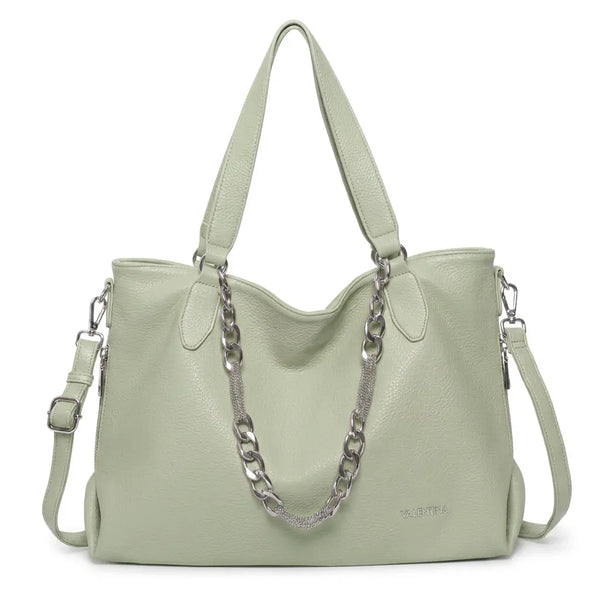 Valentini Gino - Borsa spalla nuova Donna shopping bag Casual 2026 firmata tracolla catena capiente