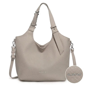 Valentini Gino - Borsa spalla nuova Donna hobo bag sacco secchio con catena mono manico spalla e tracolla (Copia)