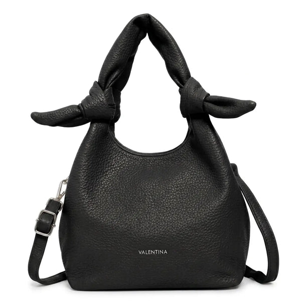 Valentini Gino - Borsa spalla nuova Donna tote bag piccola borsetta passeggio con nodi manici