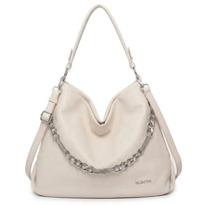 Valentini Gino - Borsa spalla nuova Donna hobo bag sacco secchio con catena mono manico spalla e tracolla