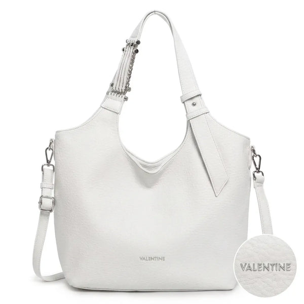 Valentini Gino - Borsa spalla nuova Donna hobo bag sacco secchio con catena mono manico spalla e tracolla (Copia)