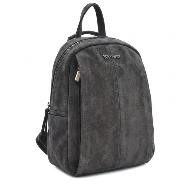 YYCOVERI - borsa trasfmormabile zaino 2in1 donna pelle scamosciato camoscio cuoio spalla casual passeggio