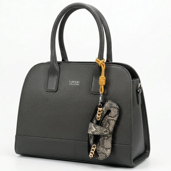 Coveri Collection - Borsa con portaocchiali nuova Donna sacco grande shopping bauletto baule