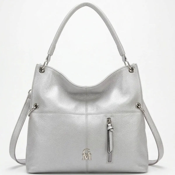 La Salvia - Borsa Donna sacco trasformabile 3in1 grande utility Hobo Casual mono manico catena morbida 2026