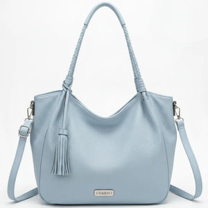 CHARRO - Borsa Donna sacco grande shopping Casual manici intrecciati morbida 2026