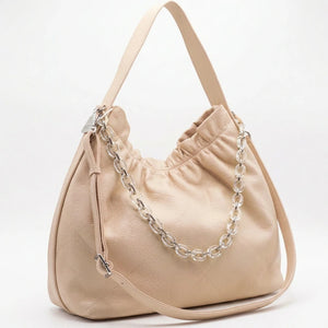 Valentini Gino - Borsa Donna sacco grande Hobo Casual mono manico catena morbida 2026