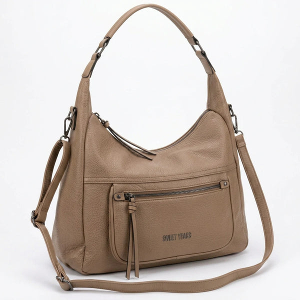 Sweet years - Borsa a Spalla Donna simil Pelle sacco mono manico con tracolla capiente