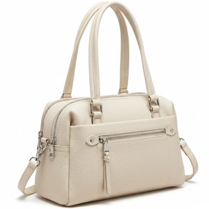 DUDLIN - Borsa donna bauletto a tracolla con multi tasche spalla elegante sportiva