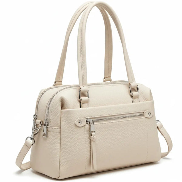 DUDLIN - Borsa donna bauletto a tracolla con multi tasche spalla elegante sportiva