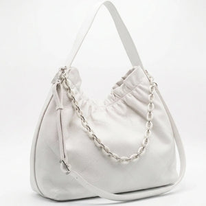 Valentini Gino - Borsa Donna sacco grande Hobo Casual mono manico catena morbida 2026