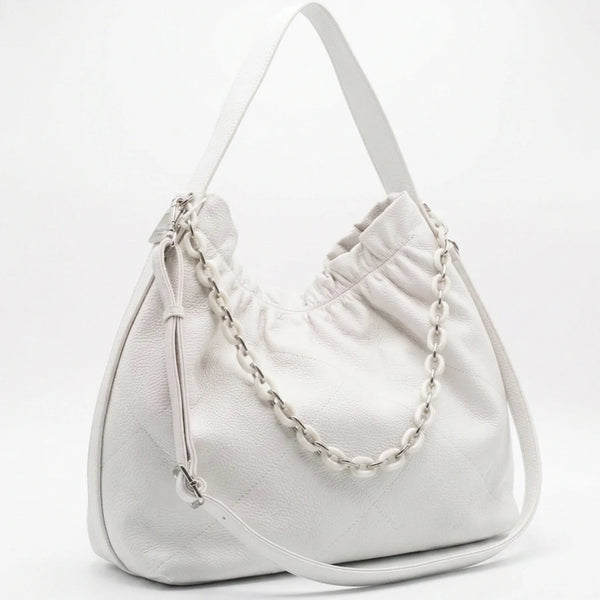 Valentini Gino - Borsa Donna sacco grande Hobo Casual mono manico catena morbida 2026