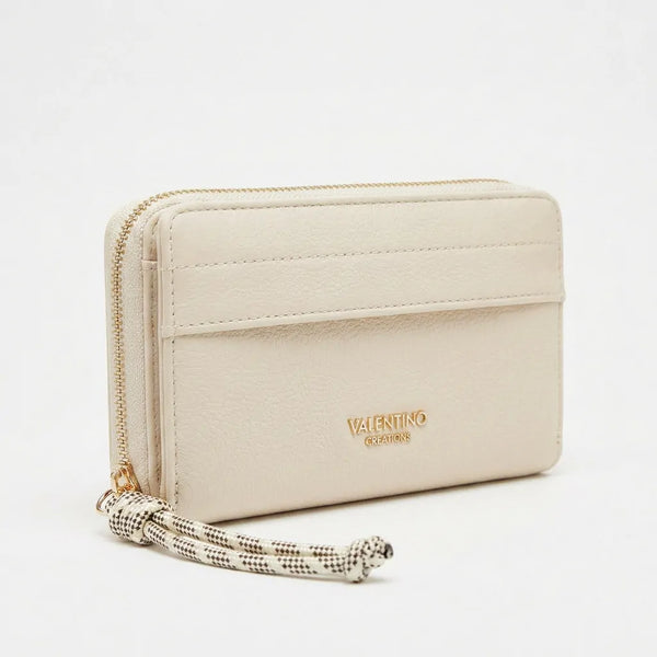 Valentino Creations - portafoglio firmato donna con scatola porta carte donna novità simil pelle idea regalo zip