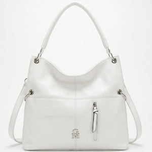 La Salvia - Borsa Donna sacco trasformabile 3in1 grande utility Hobo Casual mono manico catena morbida 2026