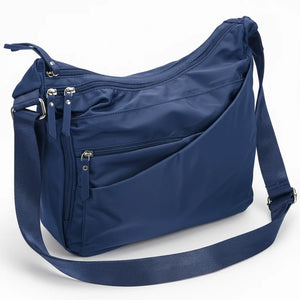 Scurau - Borsa firmata Gyoiamea a X 5 zip Tracolla Donna in Nylon Multitasche