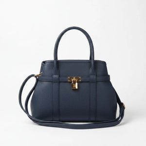 DUDLIN - Borsa donna Bauletto con lucchetto elegante tracolla