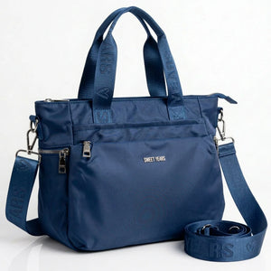 Sweet Years - Borsa nuova Donna tote shopping bag impermeabile in tessuto tecnico super resistente