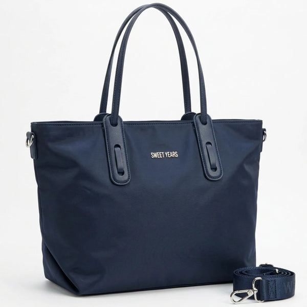 Sweet Years - Borsa nuova Donna shopping bag impermeabile in tessuto tecnico super resistente nylon
