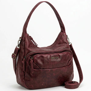 Sweet years - Borsa a Spalla Donna simil Pelle sacco mono manico effetto vintage con tracolla