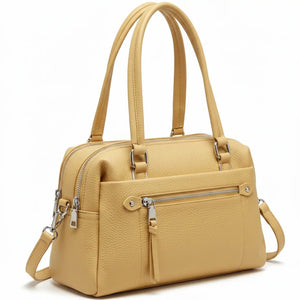 DUDLIN - Borsa donna bauletto a tracolla con multi tasche spalla elegante sportiva