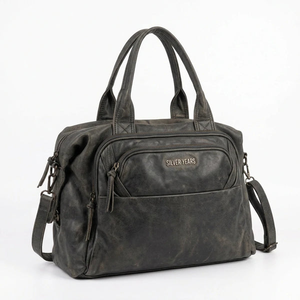 Sweet years - Borsa a Spalla Donna simil Pelle bauletto effetto vintage con tracolla