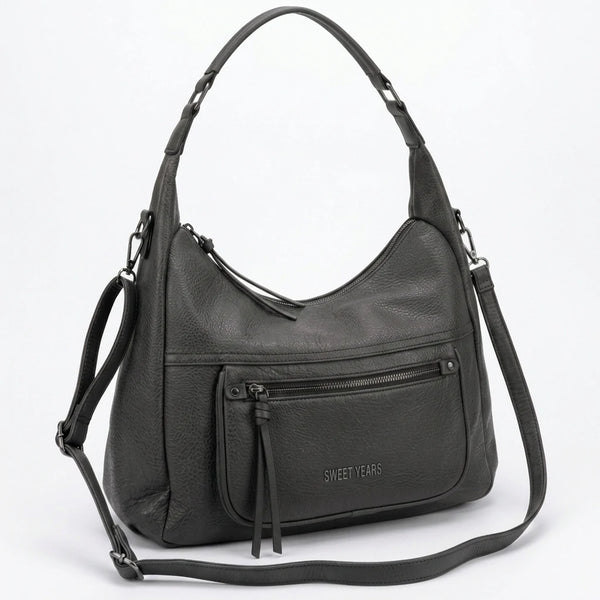 Sweet years - Borsa a Spalla Donna simil Pelle sacco mono manico con tracolla capiente