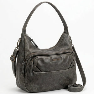 Sweet years - Borsa a Spalla Donna simil Pelle sacco mono manico effetto vintage con tracolla