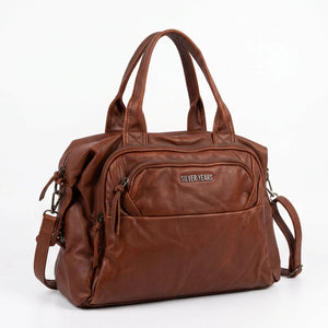 Sweet years - Borsa a Spalla Donna simil Pelle bauletto effetto vintage con tracolla