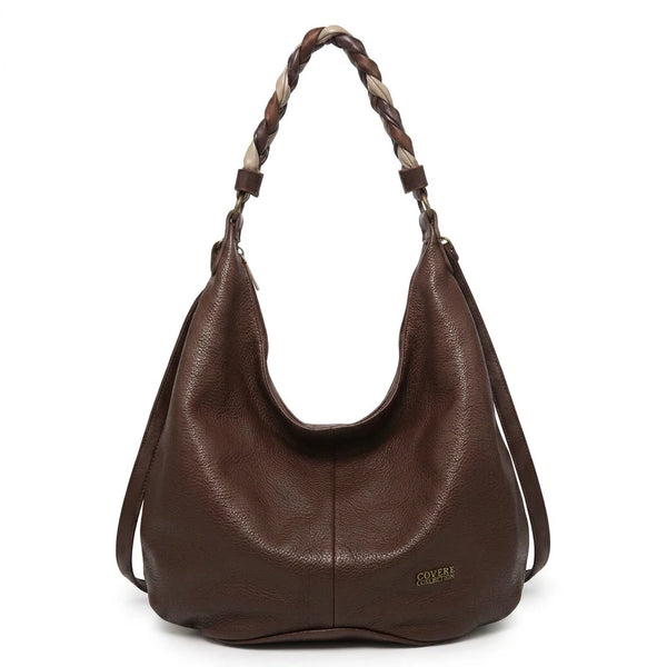 Coveri Collection - Borsa nuova Donna sacco grande Hobo Casual manico intrecciato morbida 2026