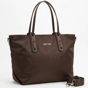 Sweet Years - Borsa nuova Donna shopping bag impermeabile in tessuto tecnico super resistente nylon