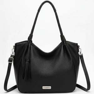 CHARRO - Borsa Donna sacco grande shopping Casual manici intrecciati morbida 2026