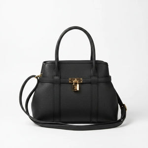 DUDLIN - Borsa donna Bauletto con lucchetto elegante tracolla