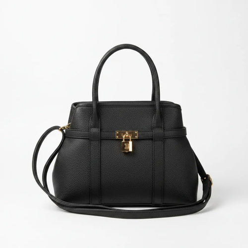 DUDLIN - Borsa donna Bauletto con lucchetto elegante tracolla