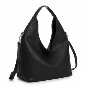 DUDLIN - Borsa donna hobo sacco a spalla tracolla grande capiente