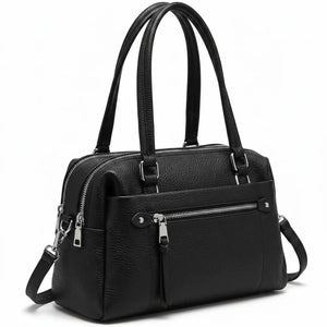 DUDLIN - Borsa donna bauletto a tracolla con multi tasche spalla elegante sportiva