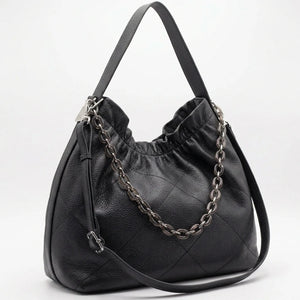Valentini Gino - Borsa Donna sacco grande Hobo Casual mono manico catena morbida 2026