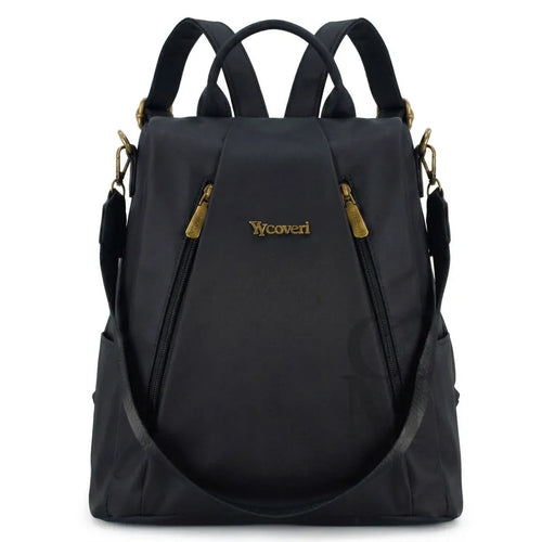 YYcoveri - borsa zaino 2in1 in nylon TRASFORMABILE donna