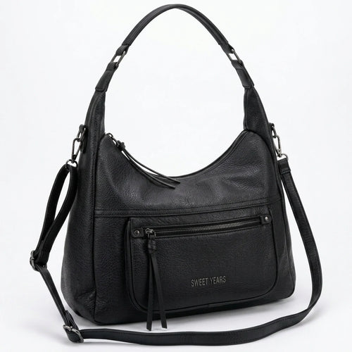 Sweet years - Borsa a Spalla Donna simil Pelle sacco mono manico con tracolla capiente