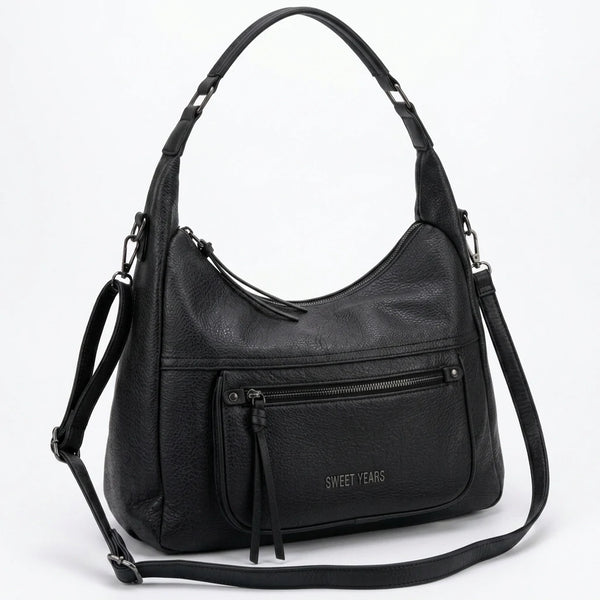 Sweet years - Borsa a Spalla Donna simil Pelle sacco mono manico con tracolla capiente