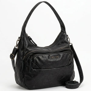 Sweet years - Borsa a Spalla Donna simil Pelle sacco mono manico effetto vintage con tracolla