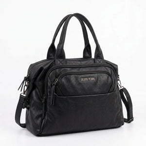 Sweet years - Borsa a Spalla Donna simil Pelle bauletto effetto vintage con tracolla
