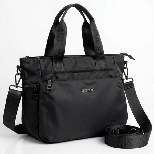 Sweet Years - Borsa nuova Donna tote shopping bag impermeabile in tessuto tecnico super resistente