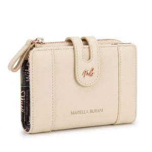 Mariella Burani  - portafoglio portamonete piccolo firmato donna con scatola porta carte donna novità simil pelle zip mod.03