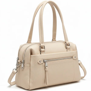 DUDLIN - Borsa donna bauletto a tracolla con multi tasche spalla elegante sportiva
