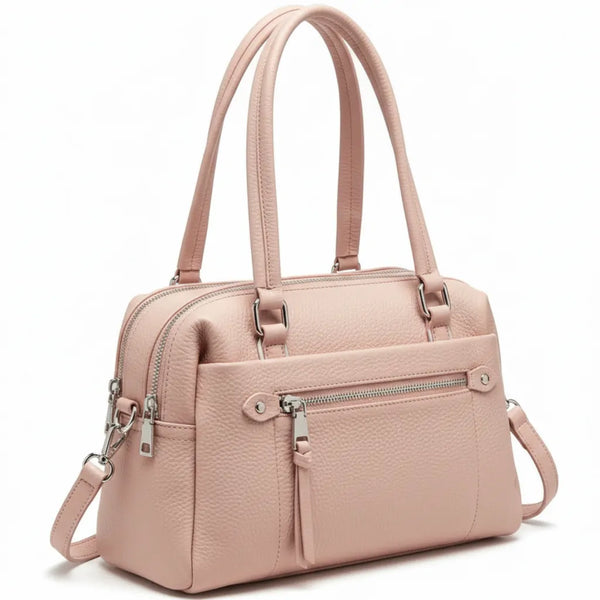 DUDLIN - Borsa donna bauletto a tracolla con multi tasche spalla elegante sportiva